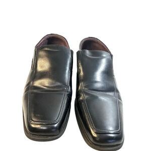 Freeman Mens Shoes Size 13 Black Flex Fit Shoes Henson Black Slip On Dress Loafe